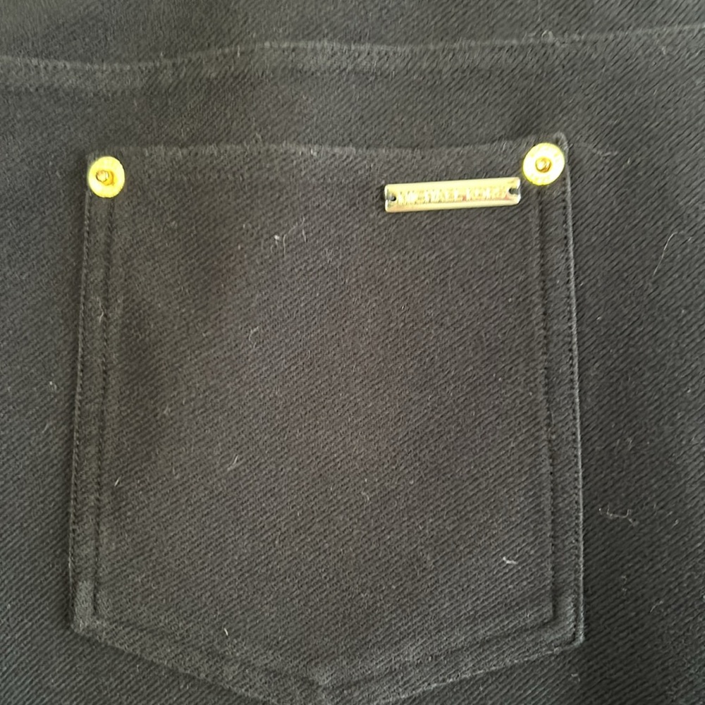 Michael Kors Black Stretch Pants - Picture 3 of 3